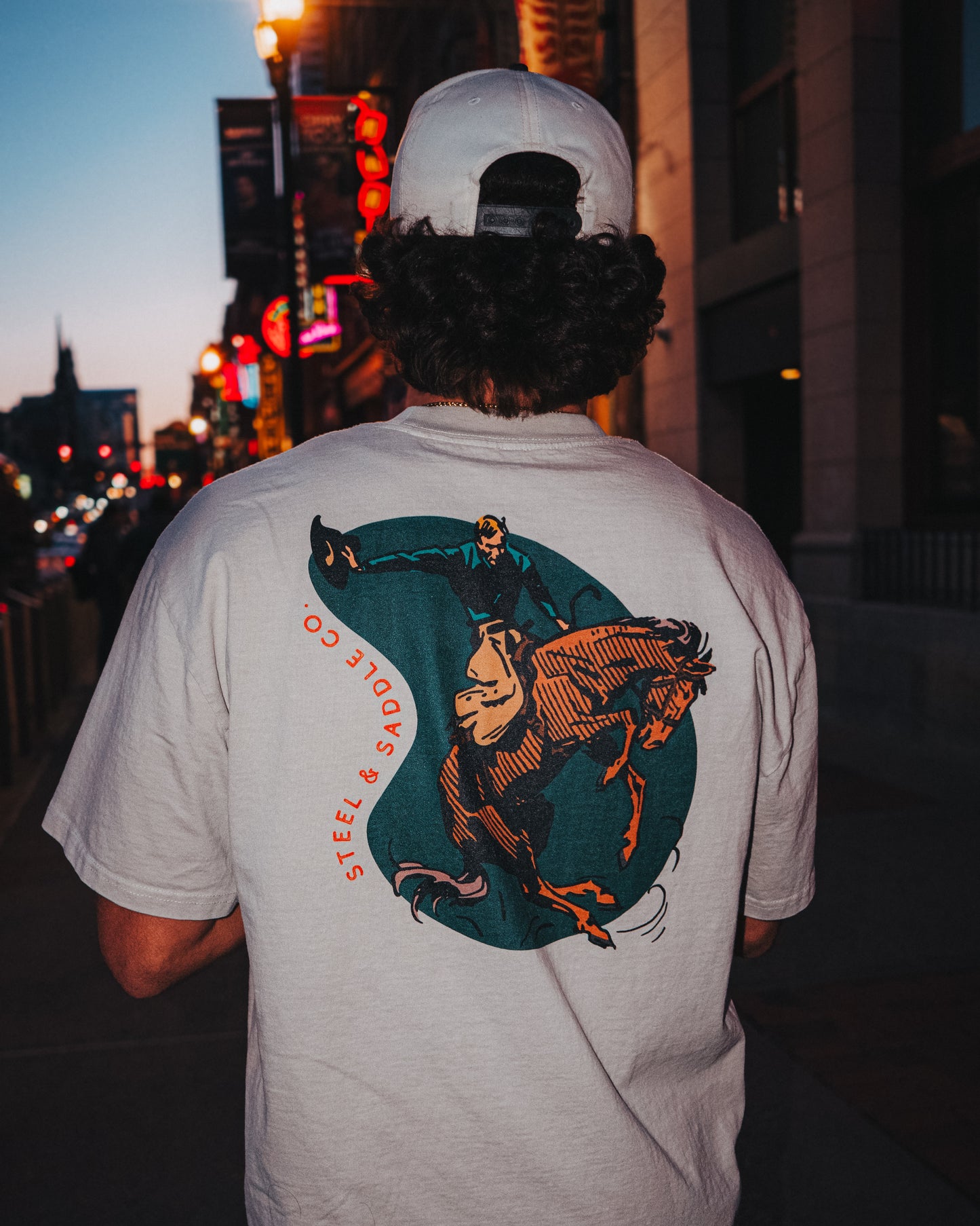 Vintage Bucking Tee