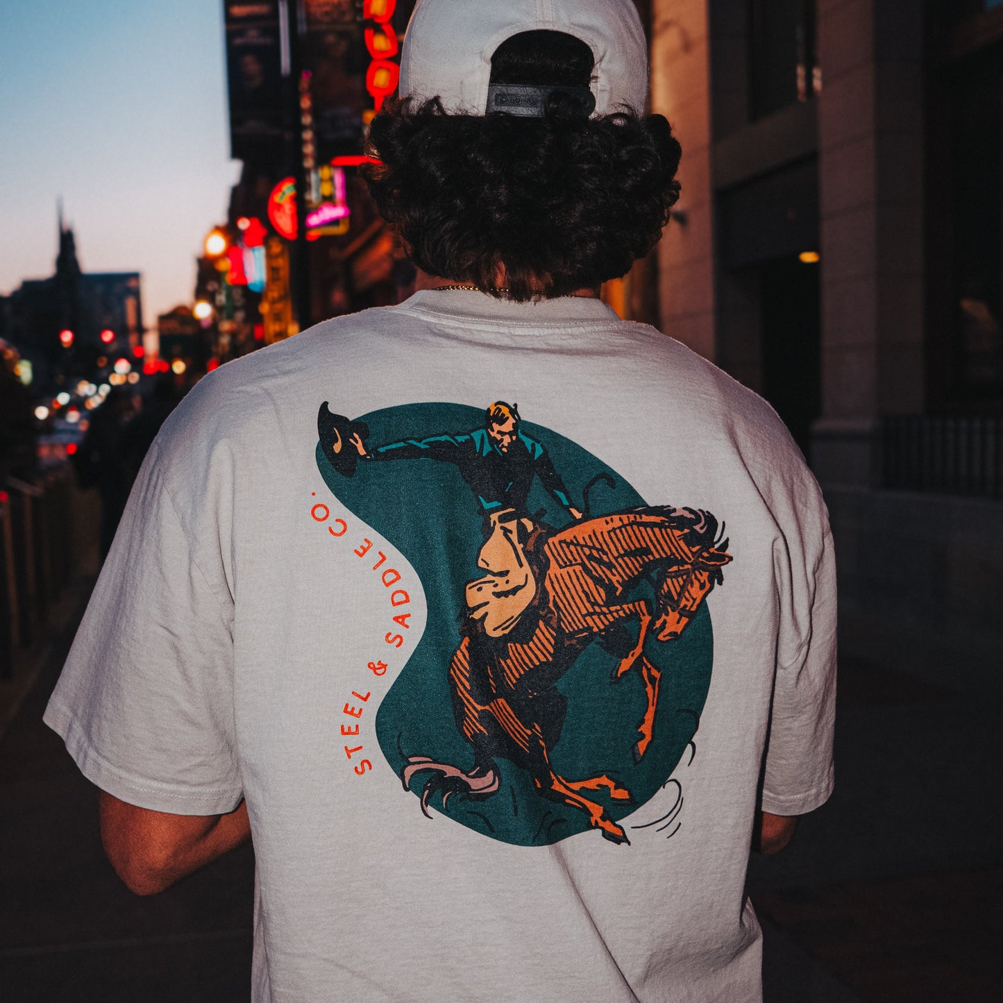 Vintage Bucking Tee