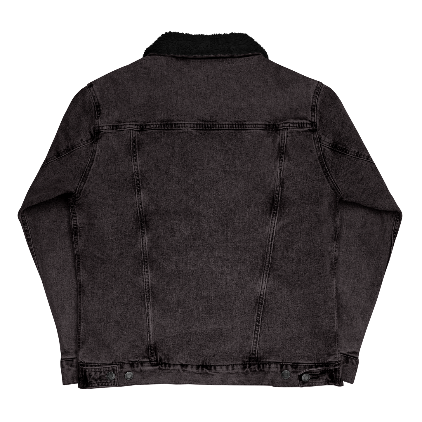 Denim sherpa jacket for unisex
